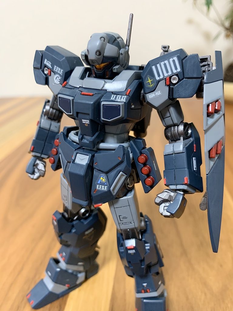 デカール、スミ入れ