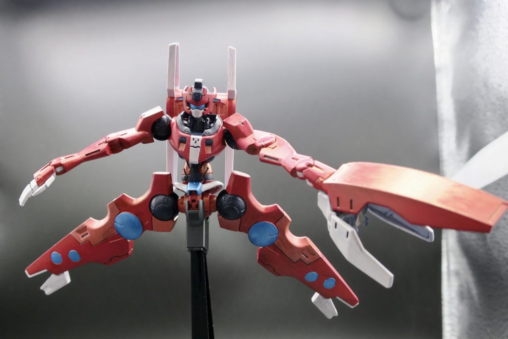 マックナイフ特有の開脚。