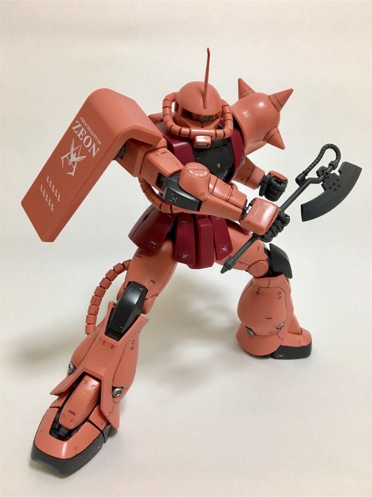 MG シャア専用ザクⅡ Ver.2.0–5枚目/制作者：すてでぃ
