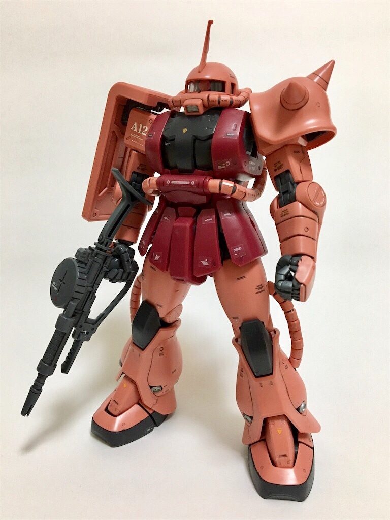 MG シャア専用ザクⅡ Ver.2.0｜すてでぃさんのガンプラ作品 