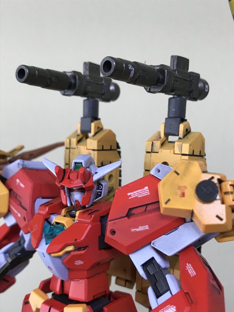 グランドキャノン 中距離キャノン砲
中型戦車や中型戦艦を 一撃で仕留める事ができる。
30mm オプションパーツセット1 キャノン砲を 使用しました。