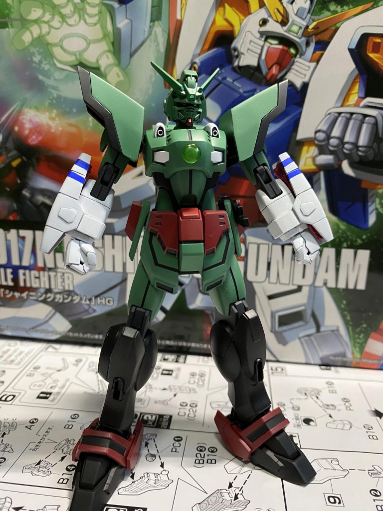 発動前。もう塗装してしまったのでこのモードに戻れない…