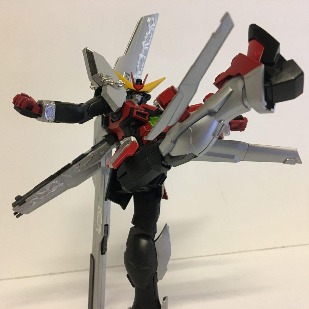 脚パーツを展開して大きく脚を上げるこのポーズはお気に入りです✨