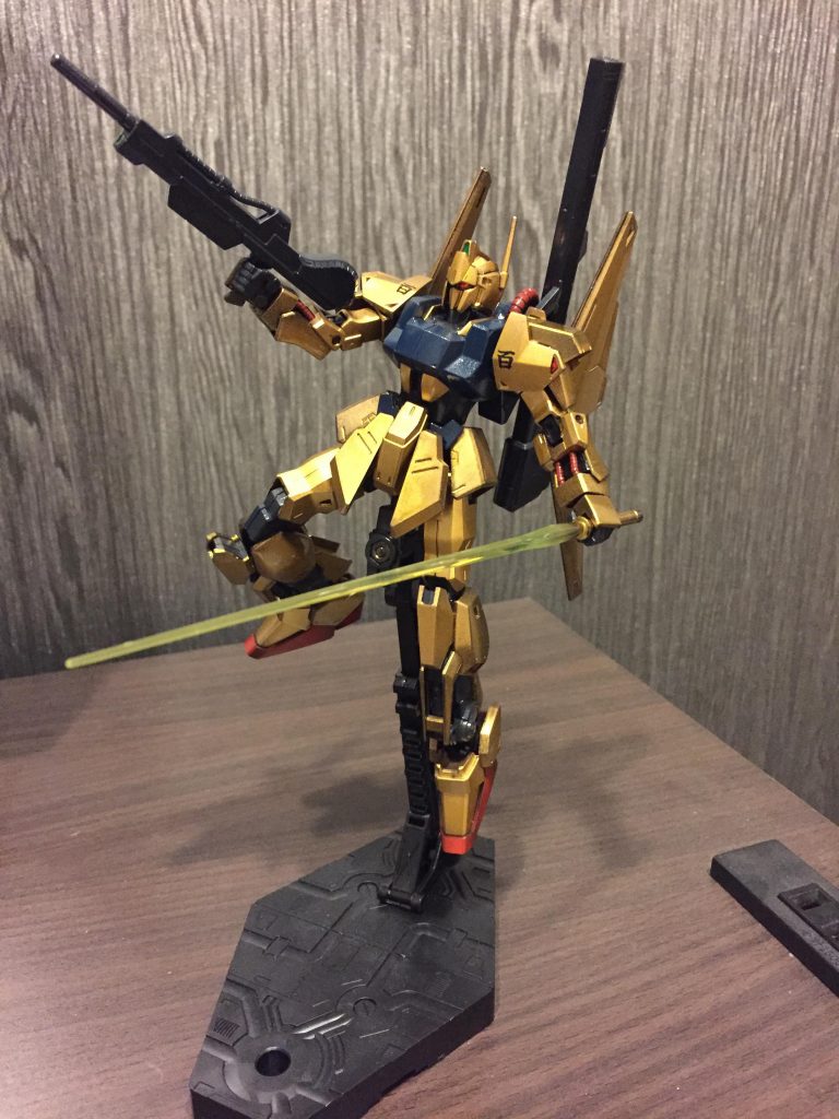 リバイブ百式とメガバズーカランチャー–3枚目/制作者：hisazaku