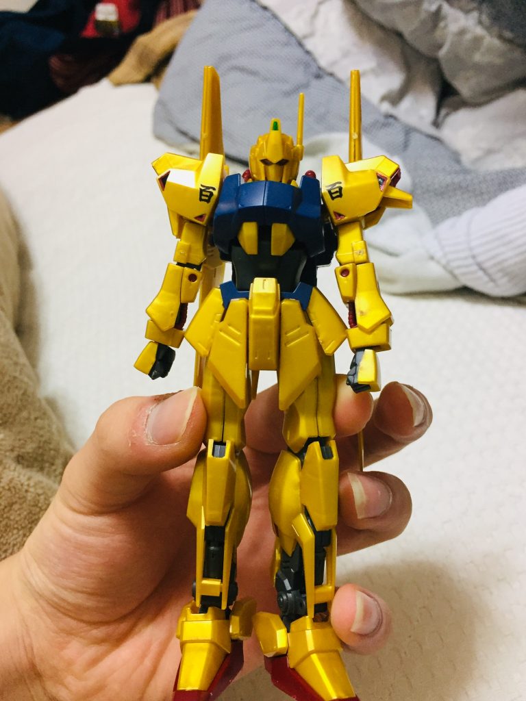 1年前の素組みの状態です