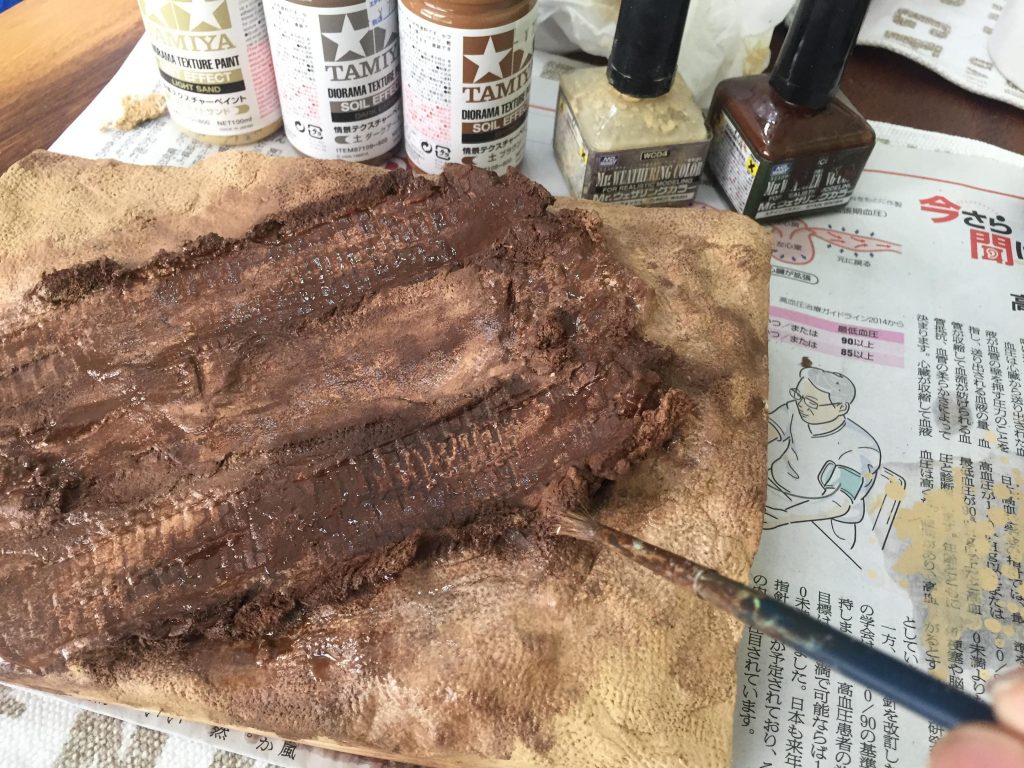 二つのキットをニコイチなのでパーツが残り逆バージョンも製作可能ですが・・
バランスが悪そうです・・(爆笑)