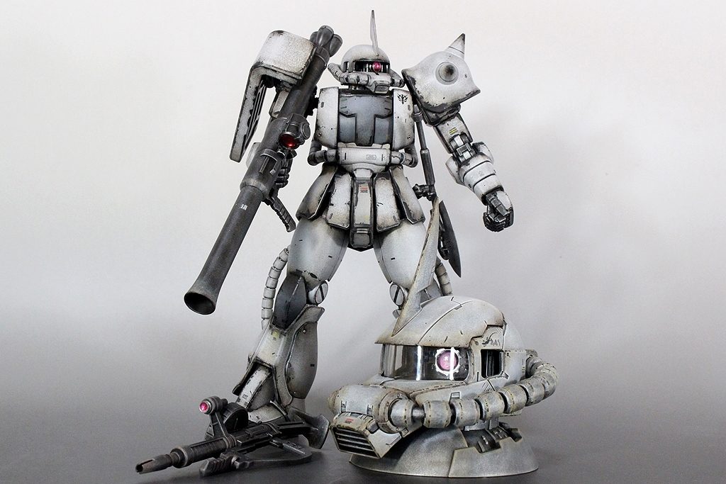 白き鬼　ホワイトオーガーMGウェザリング–3枚目/制作者：matever1.5 まてや