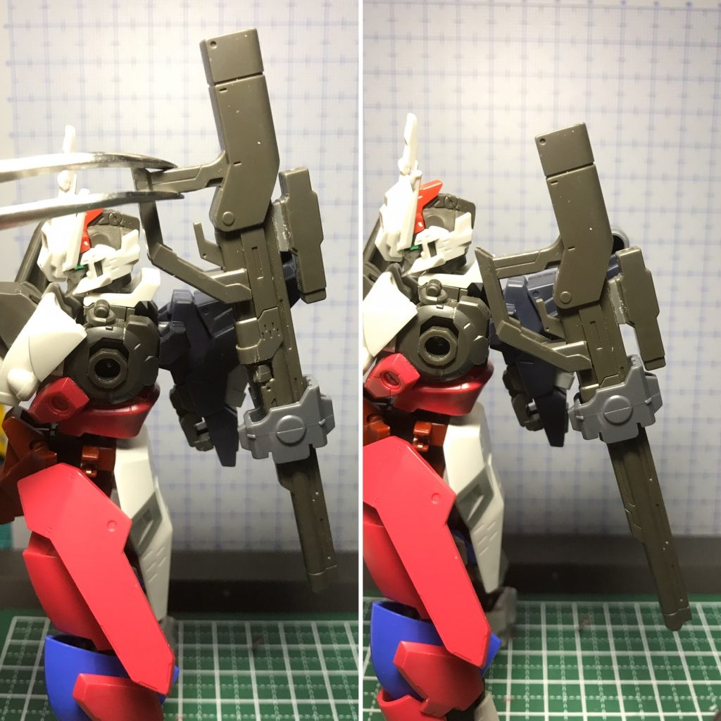 こちらも背中にマウント可能