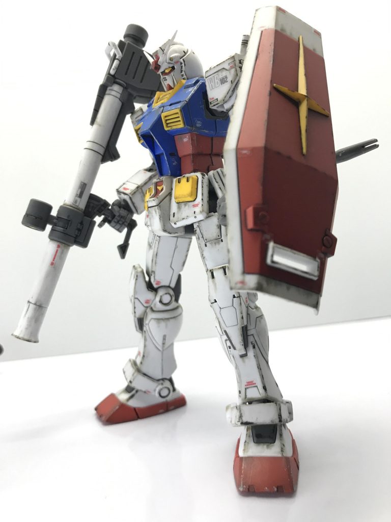 HG RX-78-02 ガンダム(GUNDAM THE ORIGIN版)–4枚目/制作者:@GunpLiver