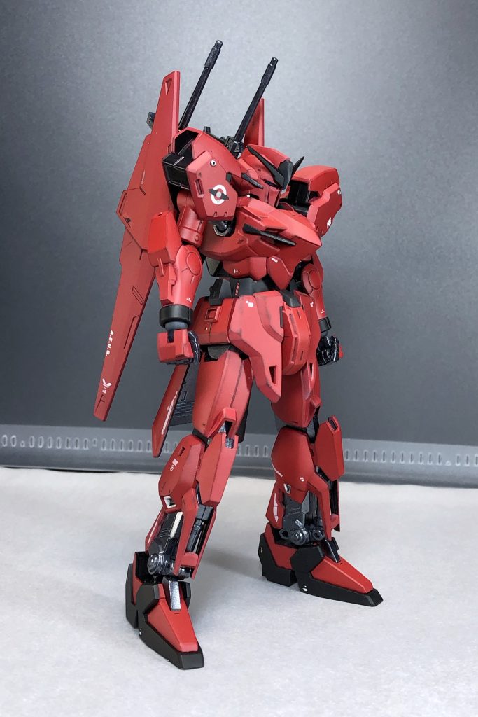 HGUCシナンジュ用のデカールやMG百式のデカール等を使いました