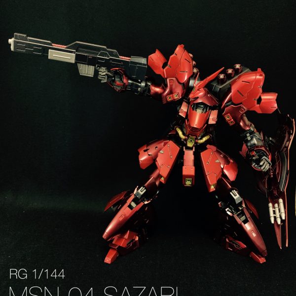 キャンディ塗装に初挑戦！RGサザビー！！