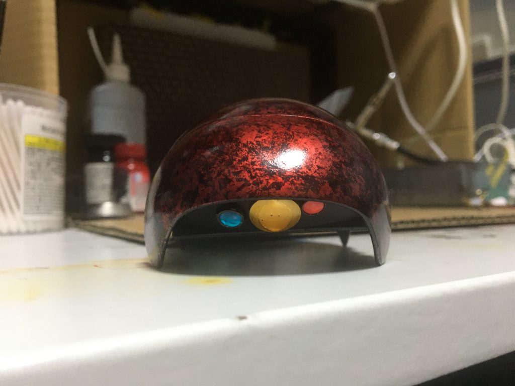 甲羅　真ん中の瞳はフルスクラッチ