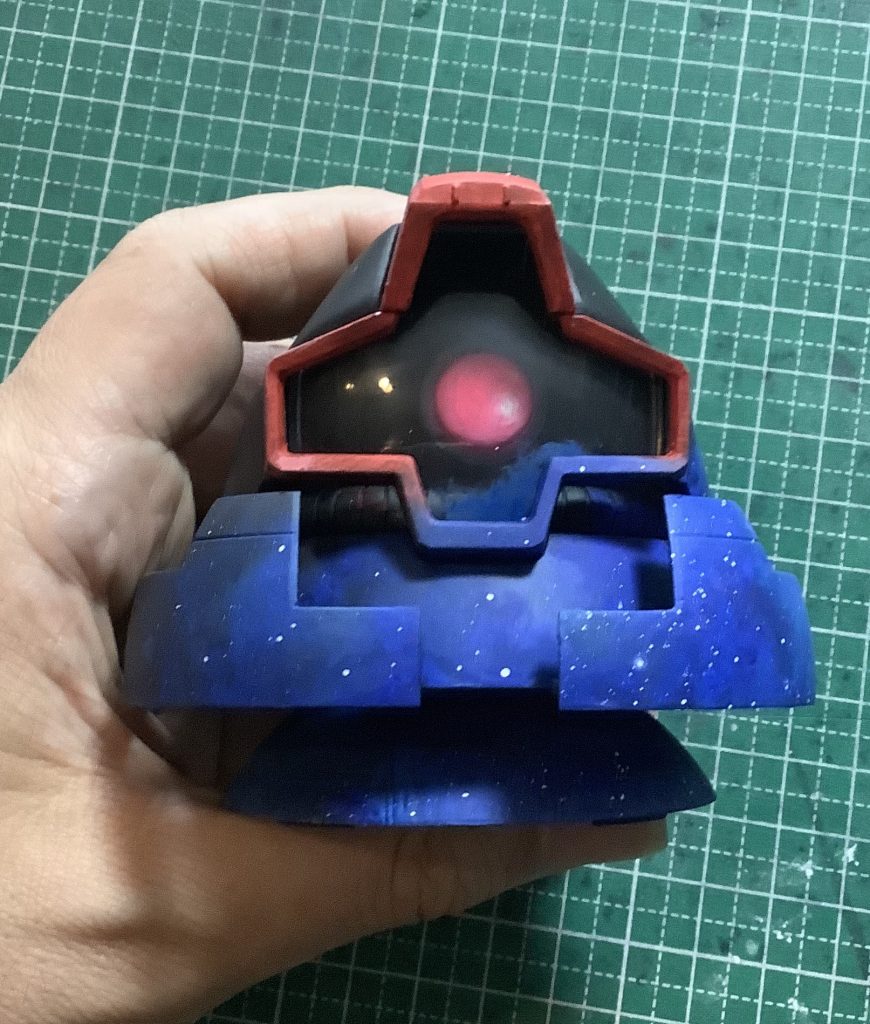 ドムヘッド塗装完了