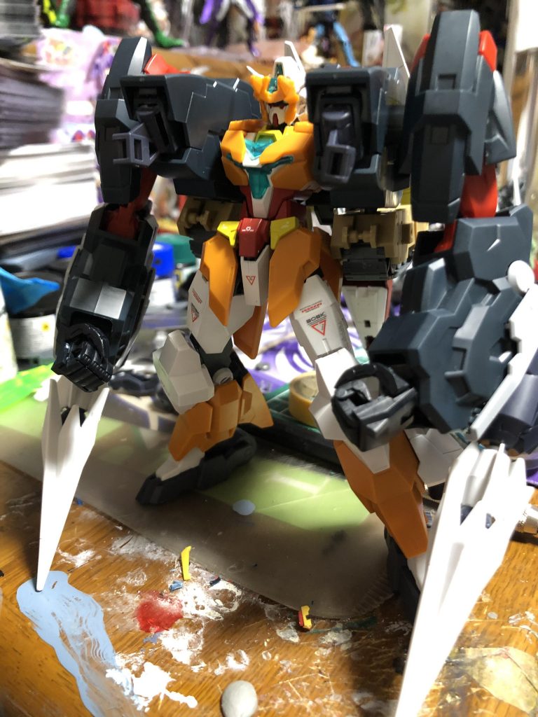 塗装前です。
まぁ前回もそうでしたがあんまりイメージ変わらないですね……