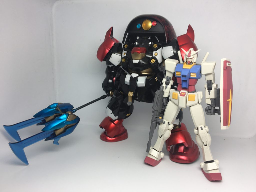 どっちもガンダムなんだぜ。