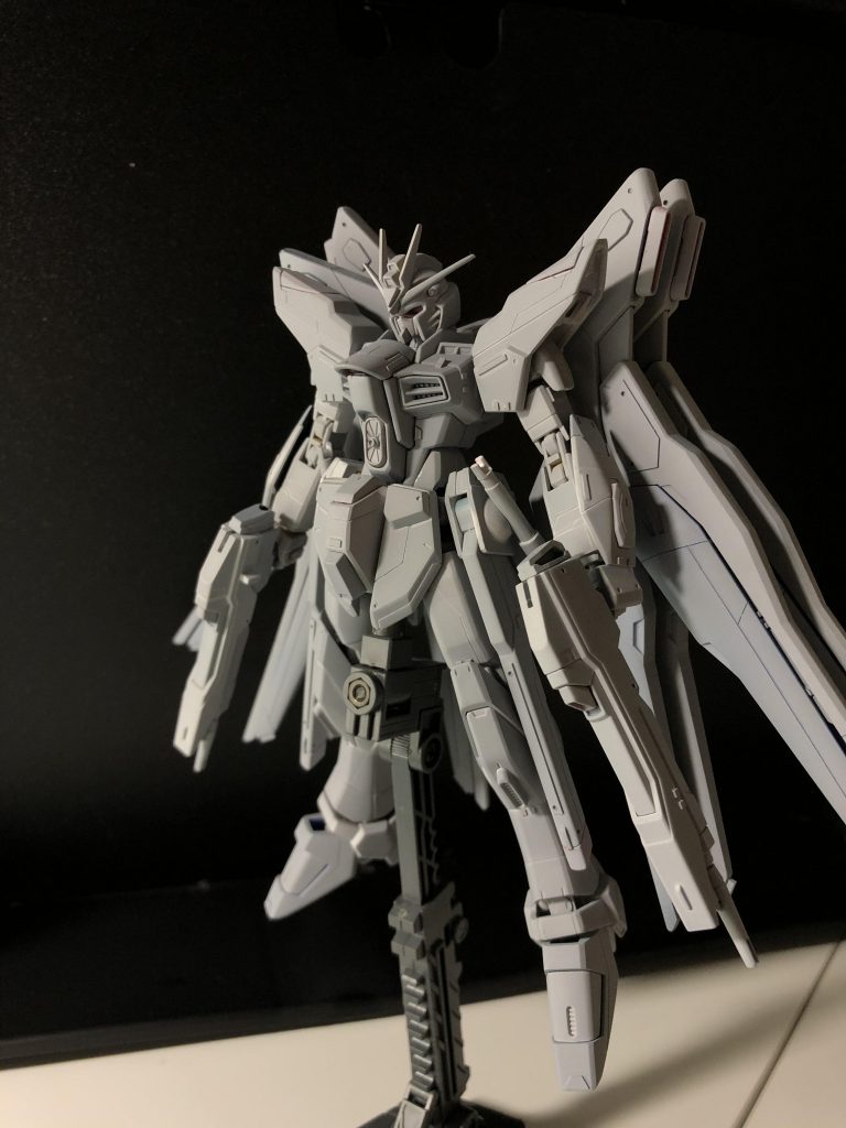 初めてのサフ。サフ萌というのを初めて肌で感じました。このまま完成でもいいのではとすら思いました。笑