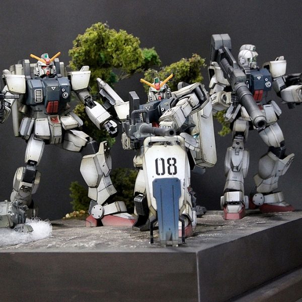 08小隊ジオラマ