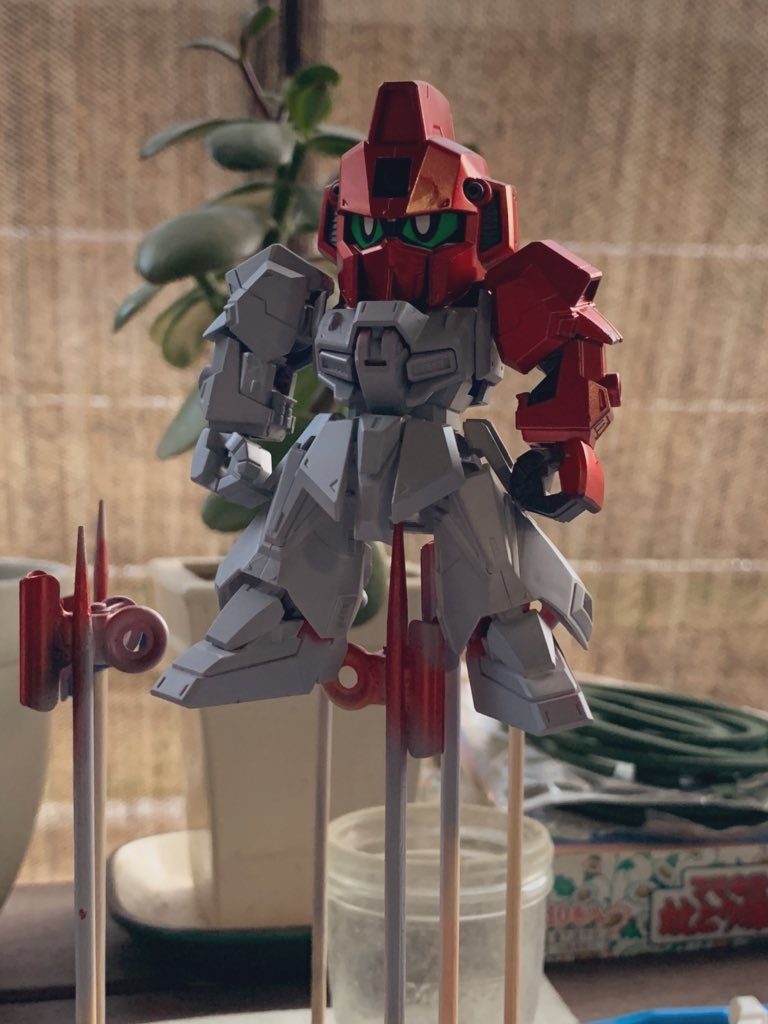 メインカラーのロイヤルメタレッドが切れて1日待たされるトラブルもwマーカーシステムは想像以上に消費が早かったですw