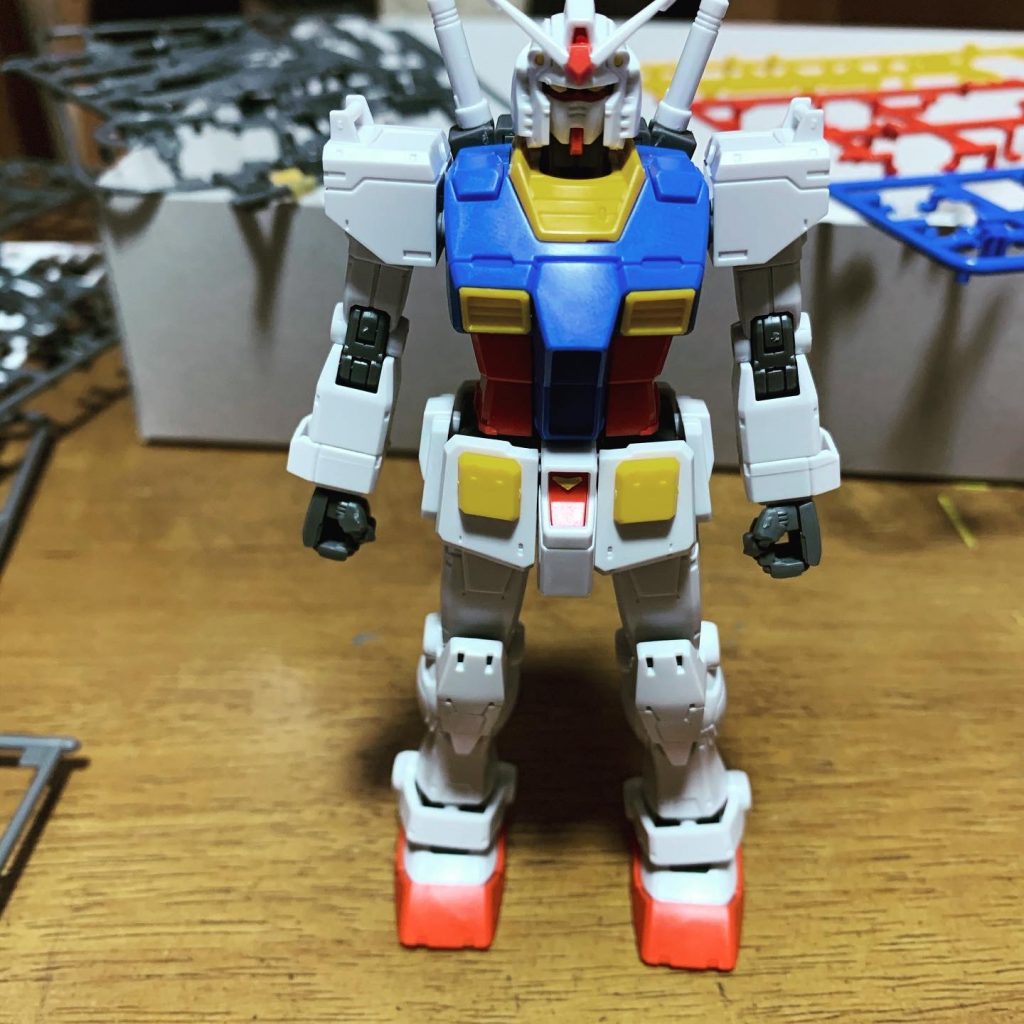 本体が組み上がった所。