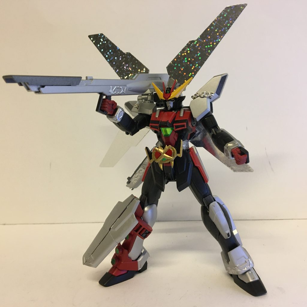 ガンダムXの必殺技のサテライトキャノンも問題なく構えれます。