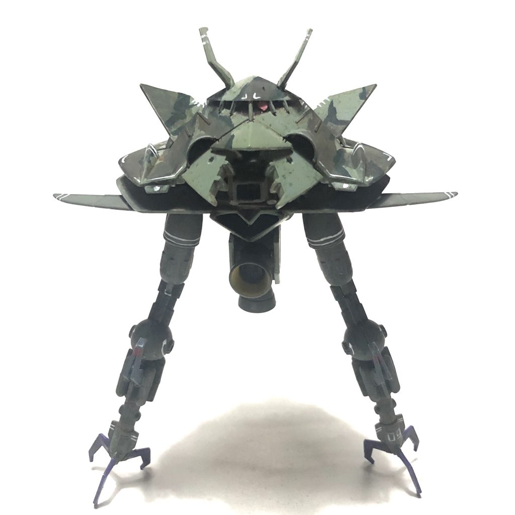 まえ
オリジナルなデザイン
オシャレなビグ・ザム作ってみました☆
未だに主砲は丸だったかなぁと悩む始末。