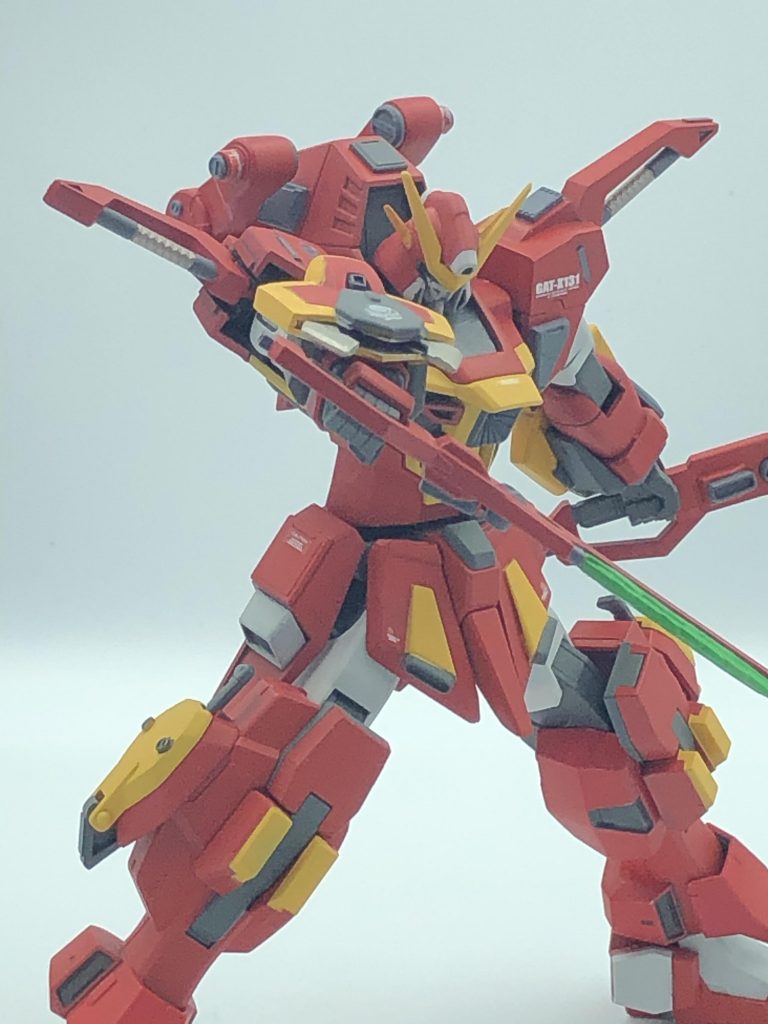 パンツァーアイゼンの射出ポーズ