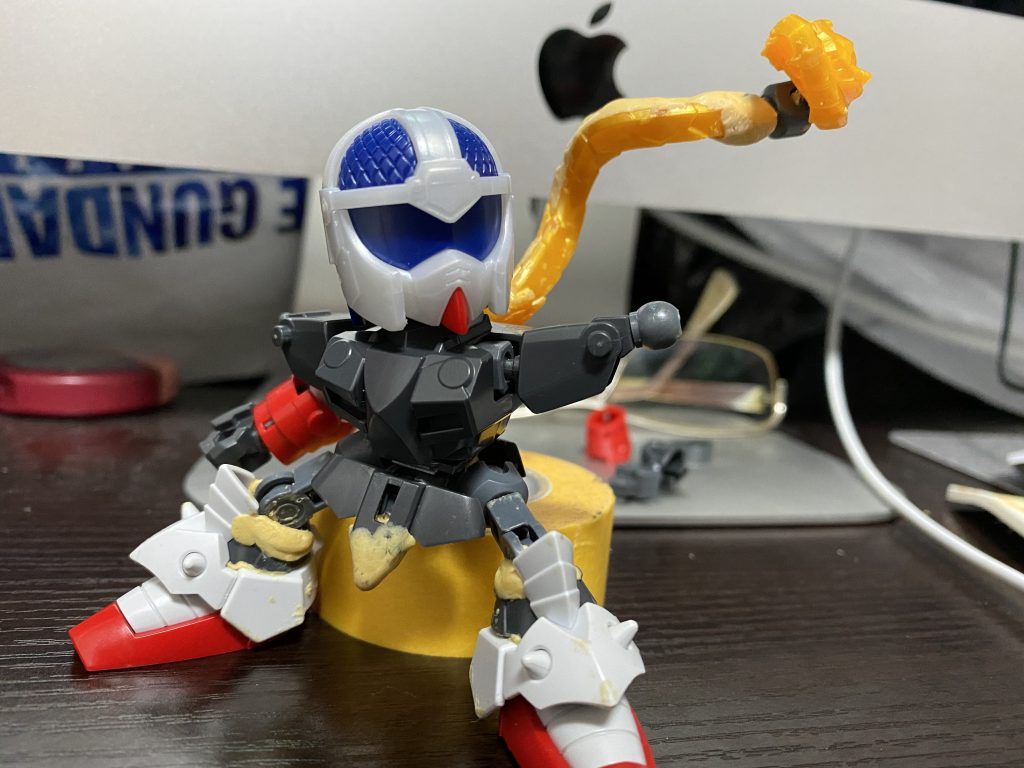 しゃばろくさんフレームで可動アップしています。