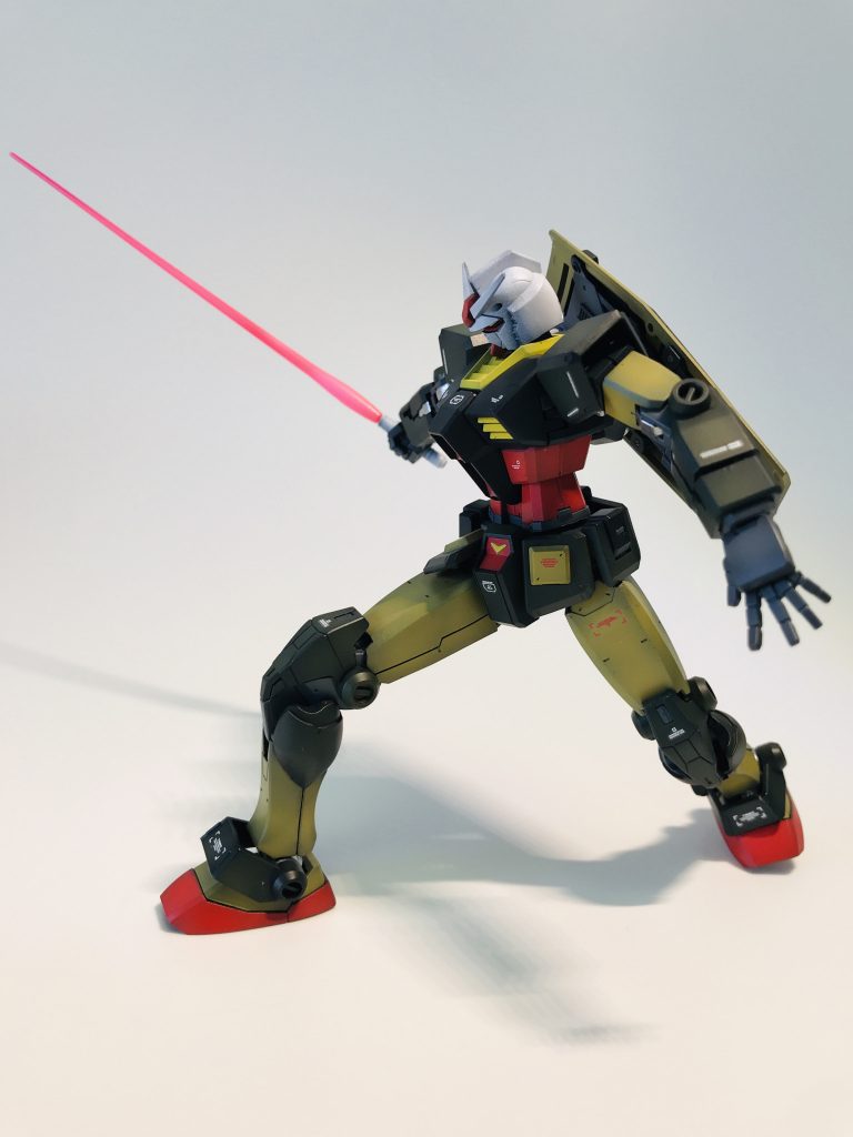 サーベルを抜いた感じ