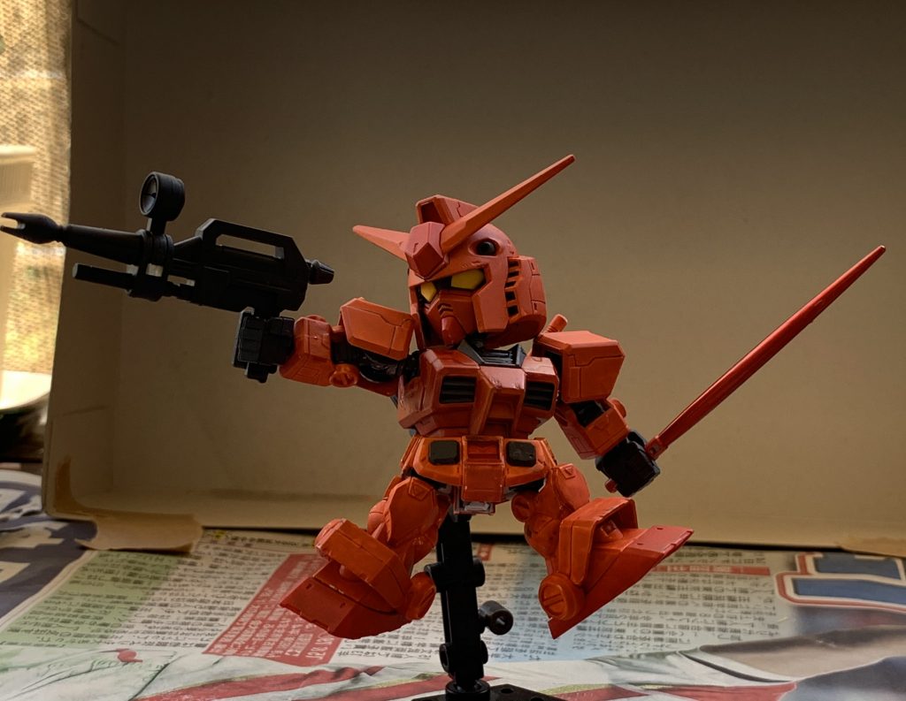 SDキャスバル専用ぽいガンダム–3枚目/制作者：ケータ