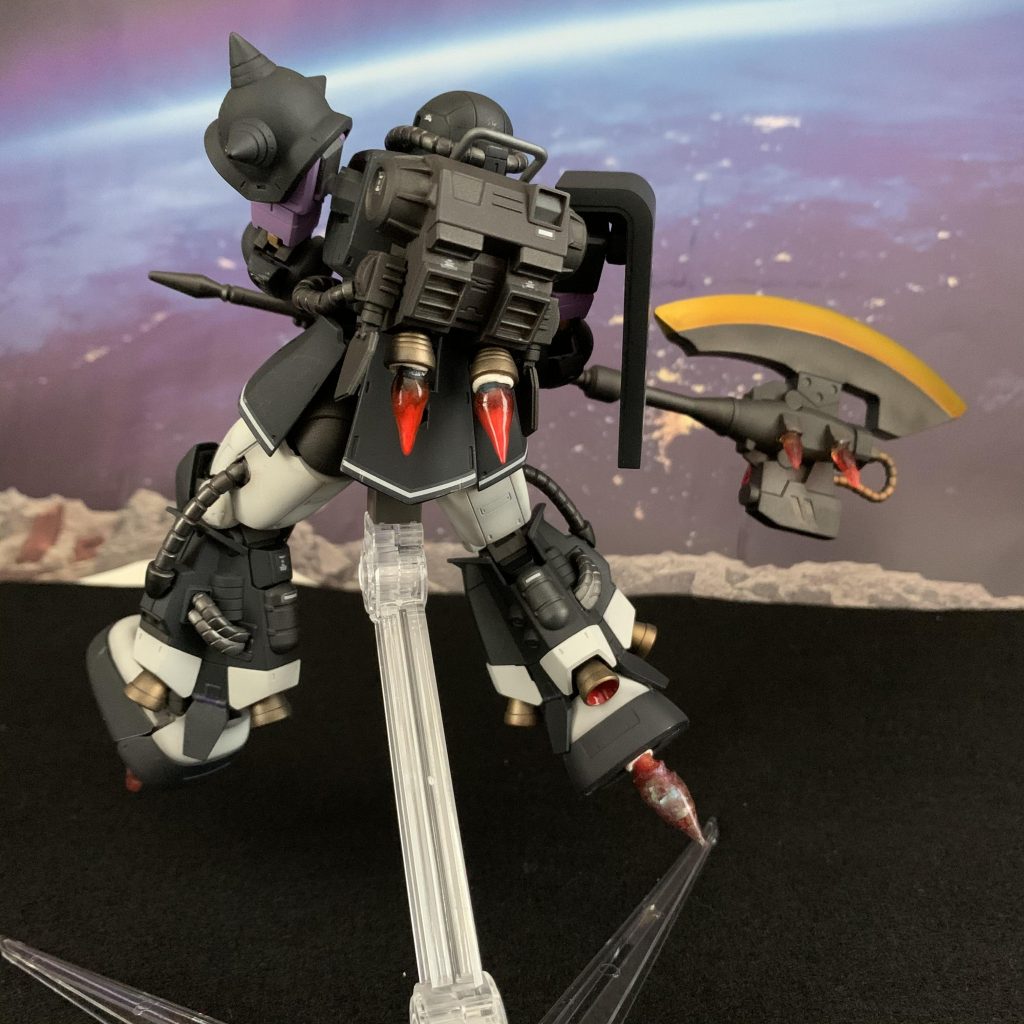 黒い三連星ザク–2枚目/制作者：てる