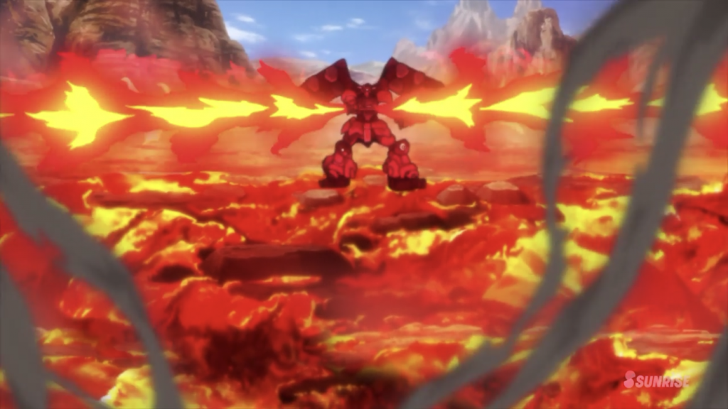 ビルドダイバーズのこのシーンの再現を目指しました!