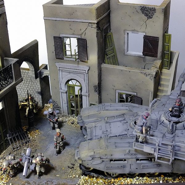 UCハードグラフMS特技兵ジオラマ