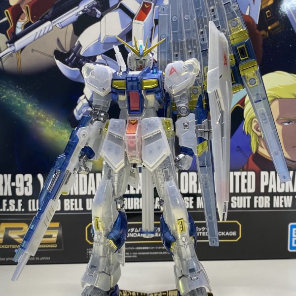 RG νガンダム クリアver. 作りました！