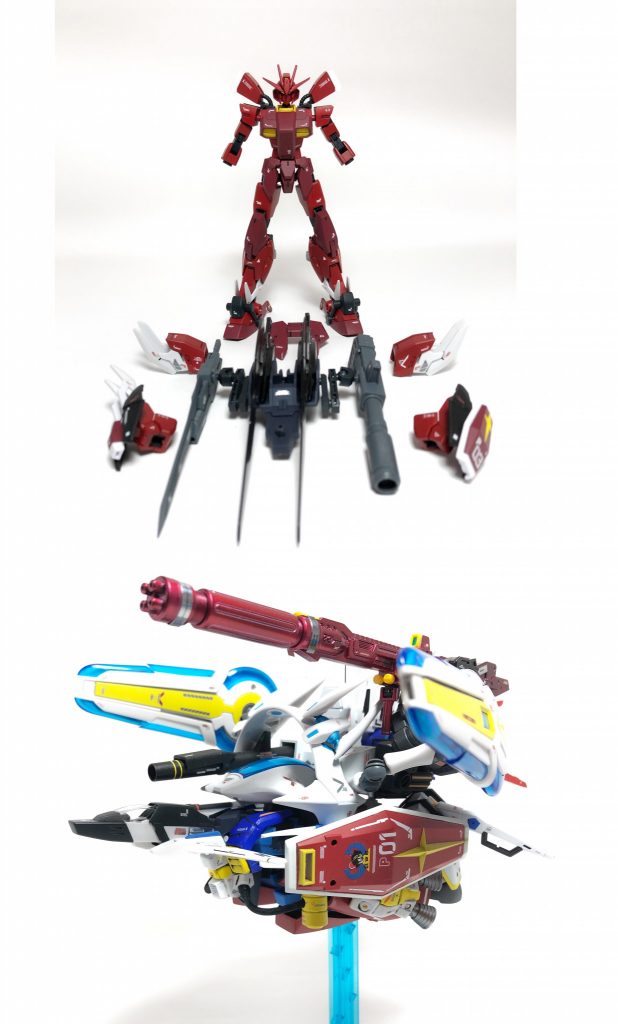 パーフェクトⅢの名前通りに完璧なレッドウォーリア。だけど、狂四郎なら…彼ならまだこれで満足する訳がない！！

ピンポイントパージ…

来い！パーフェクトアーマー！

アーマープラスシステムスタンバイ！

パーフェクトドッキングッッ！！