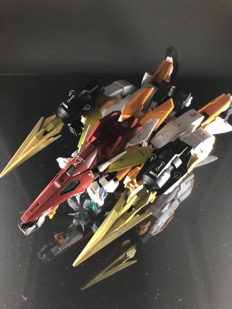 そして今回も合体してコアドリルに変形合体するギミックも搭載させました！

戦闘機とドリルが合体したとこでどうなるんだとか言うのは野暮ですよ野暮！