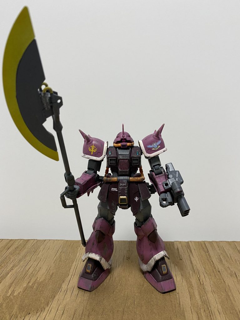 前から、イフリートって結構細身だなと思ってしまった。大型ヒートホークの歯別パーツじゃないのね。