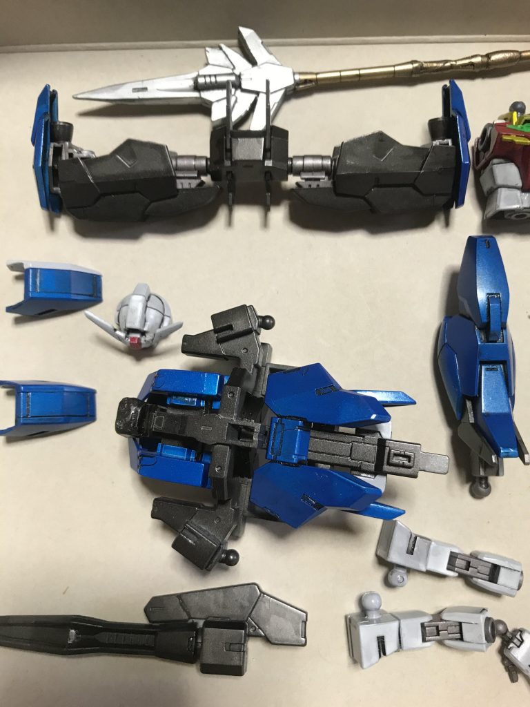 テッカマンスペアー&ペガスⅢ 本組み工程