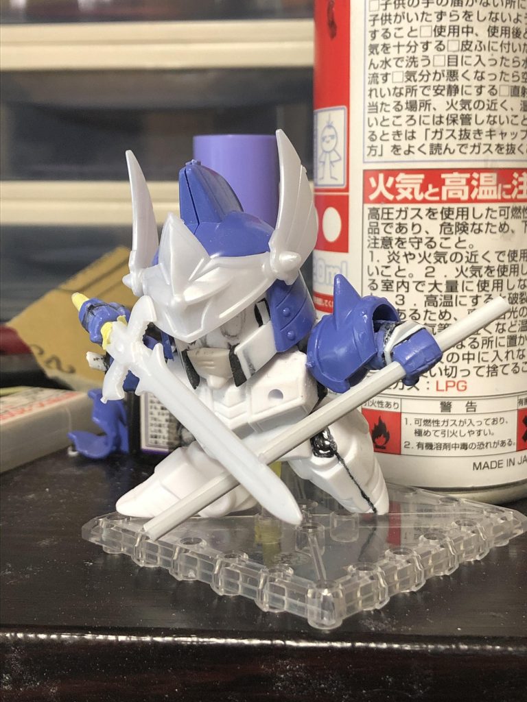 この時の方が躍動感があってよかったな…
追加武装つけたら干渉してちょっと大人しくなってしまいました笑