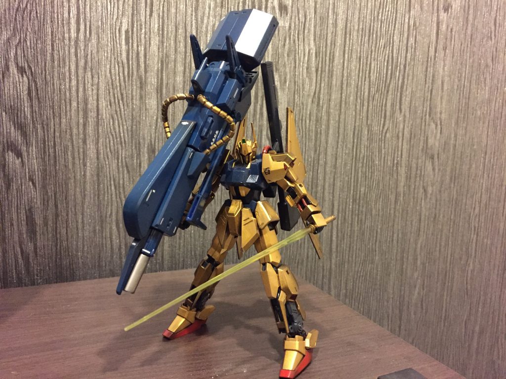 リバイブ百式とメガバズーカランチャー–2枚目/制作者：hisazaku