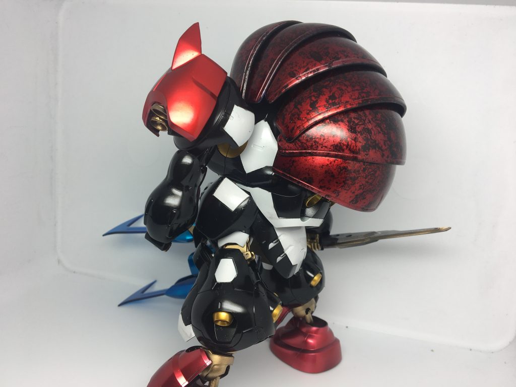 甲羅　初めてのラップ塗装