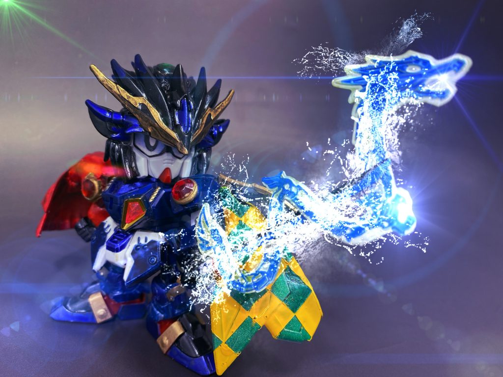 思いつきで。翔烈帝劉備のエフェクトを。笑