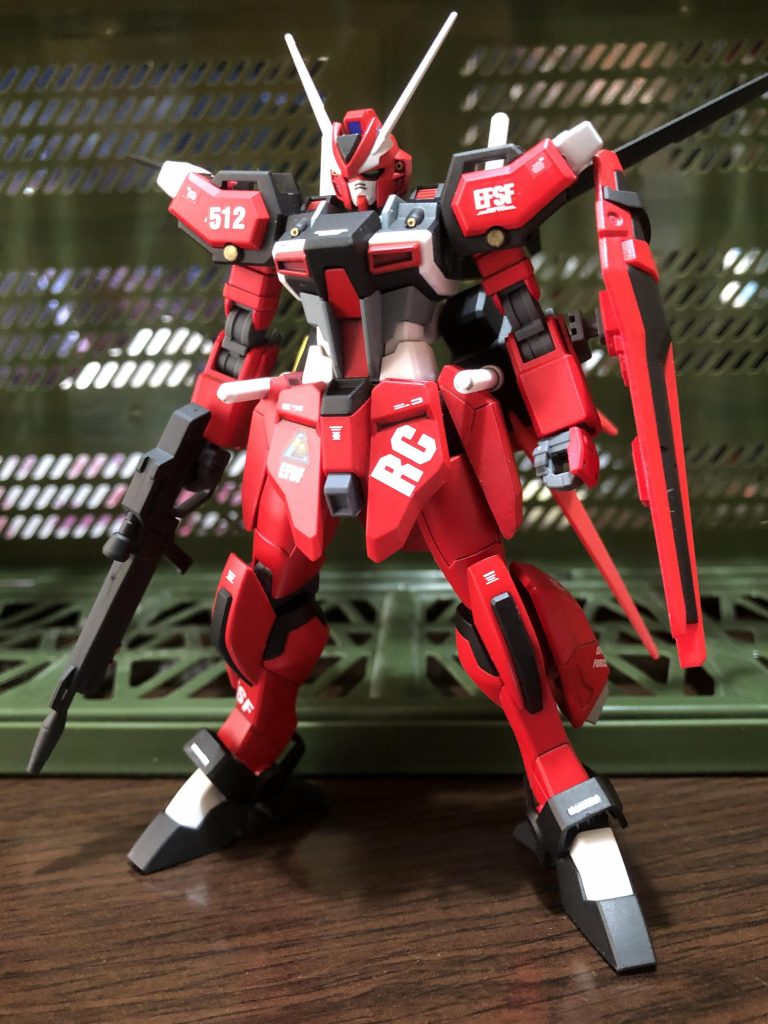 ストライクガンダム Rｅ–7枚目/制作者：真樹京介