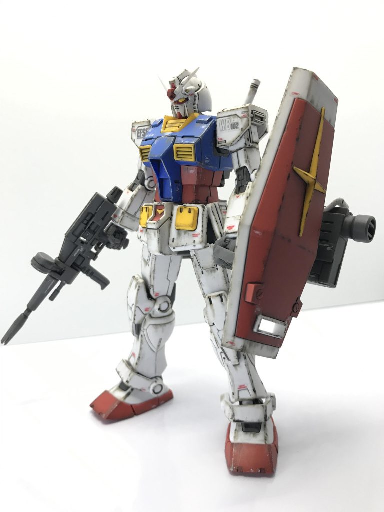 正面から。前期・中期には拘らず、好き勝手に組みましたw