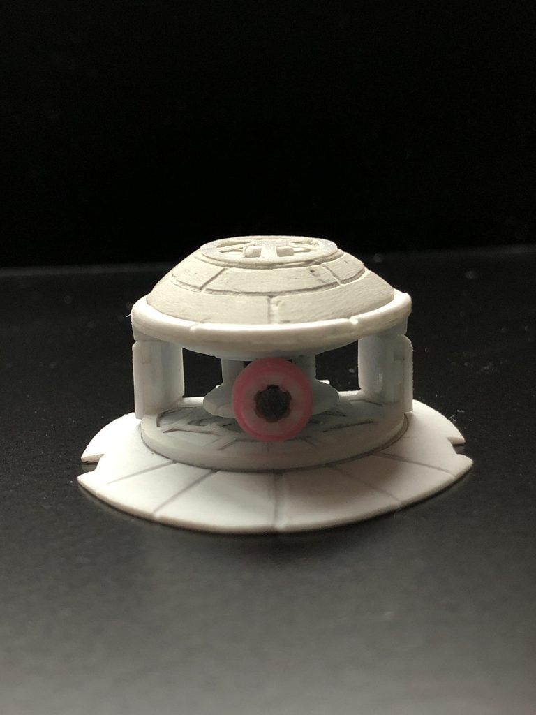 カメラ部になるライトユニットが何回回しても出なかったのでカメラ部はフルスクラッチしました。