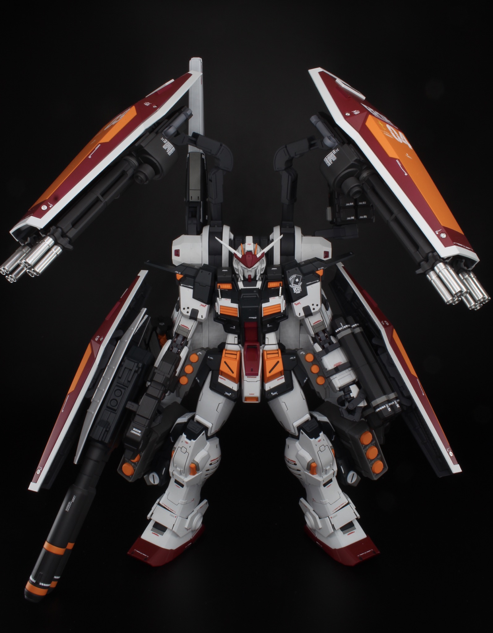 徹底改修塗装済み ＭＧ 1/100 ガンダムストームブリンガー Ｆ.Ａ