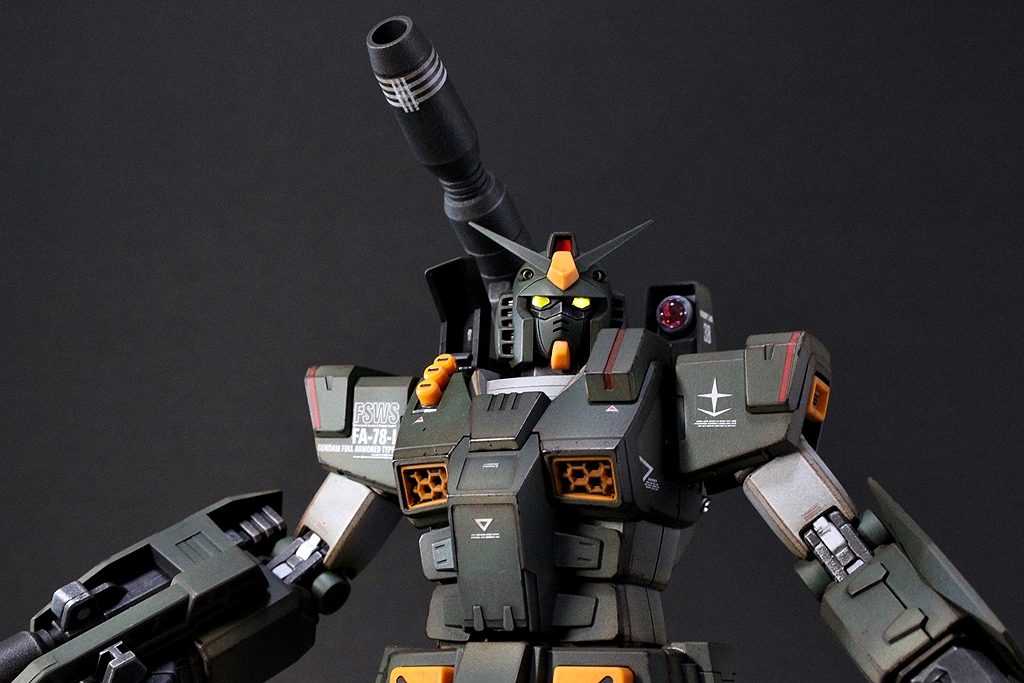 MGフルアーマーガンダムver2.0ウェザリング–2枚目/制作者：matever1.5 まてや