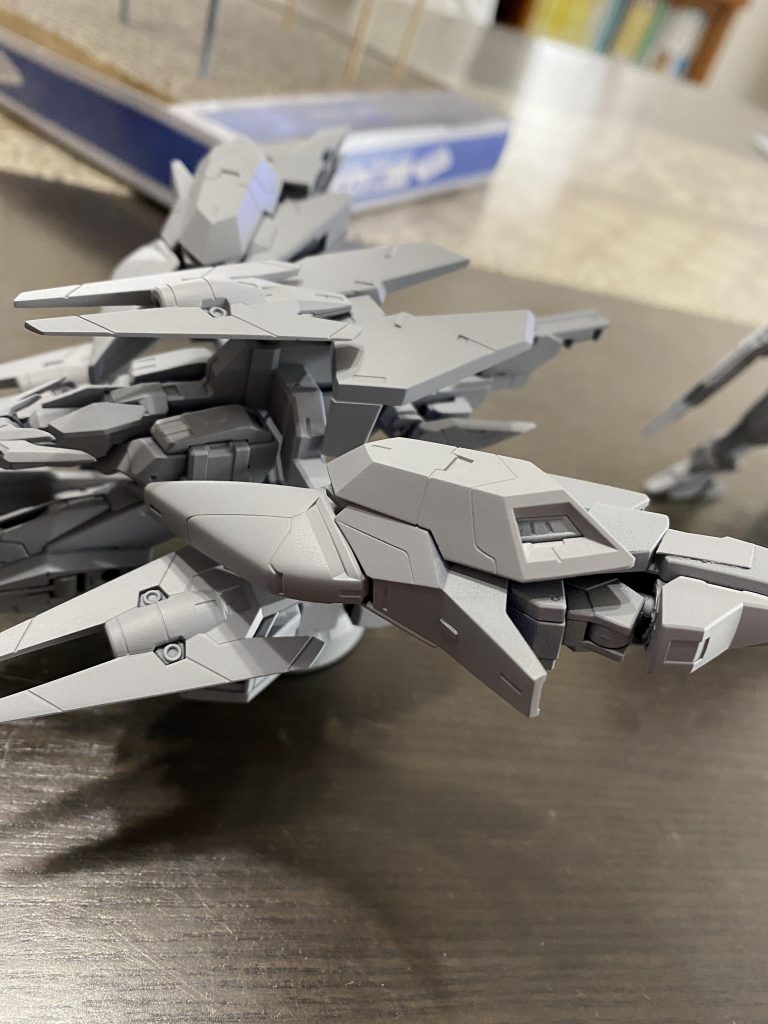 足に追加したディテールも違和感なくて良かったです