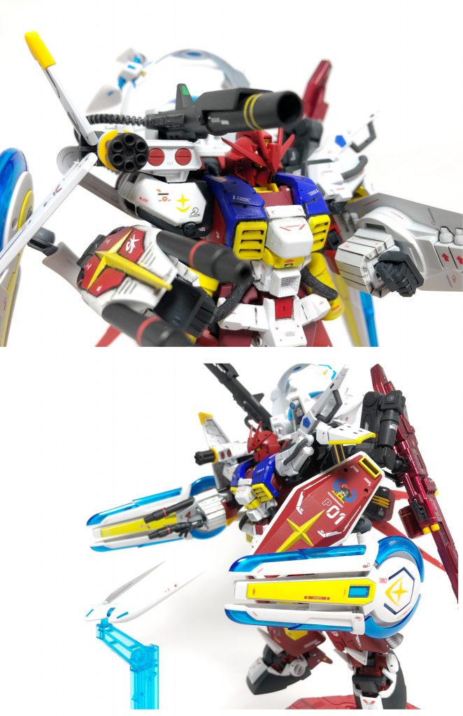 上記の武装以外にも各所に装備された多種の火器があらゆる敵を打ち砕く！