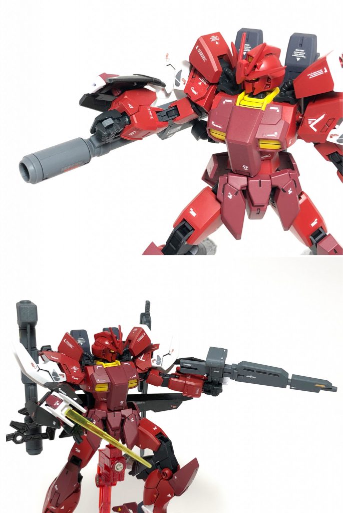 マーズフォーガンダム、アメイジングレッドウォーリアの武装を装備している。
距離や戦場を選ばない戦い方はまさにマルス(軍神)である。