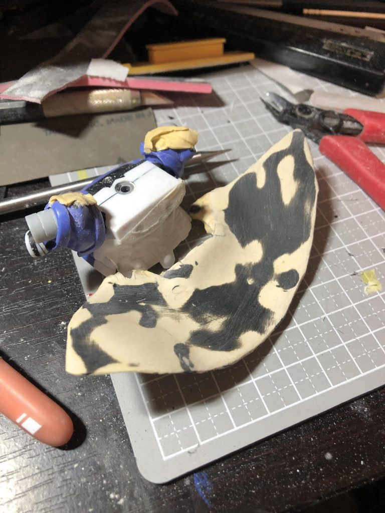 クラウンナイトガンダム　ジーアーマー　BB戦士改造–4枚目/制作者：Ok-Ⅱ